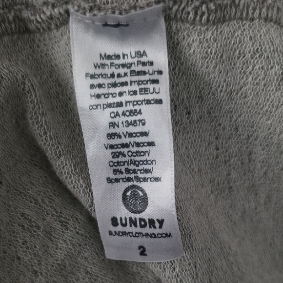 Sundry Bundle of 2 Sundry Sweatshirts by Anthropologie - Size 2 (Medium) - Picture 8 of 9